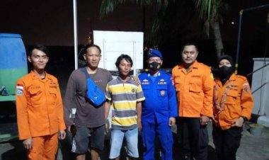 Terombang ambing selama 48 Jam di tengah laut, karena mesin Perahu mati