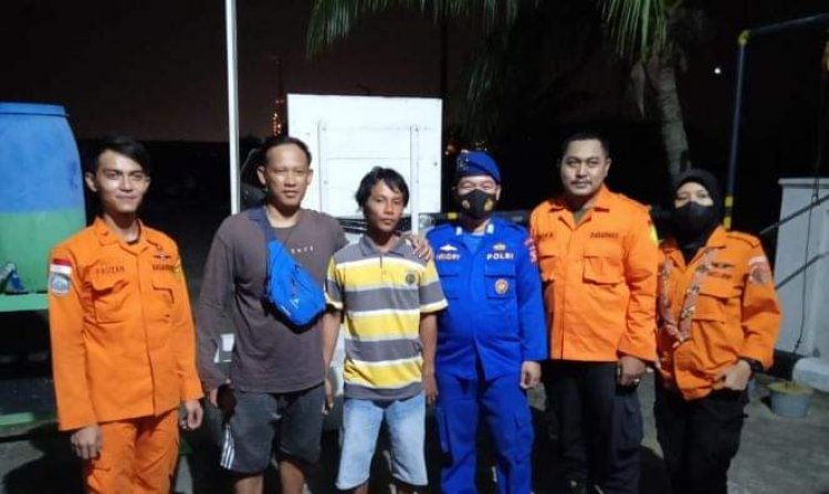 Terombang ambing selama 48 Jam di tengah laut, karena mesin Perahu mati
