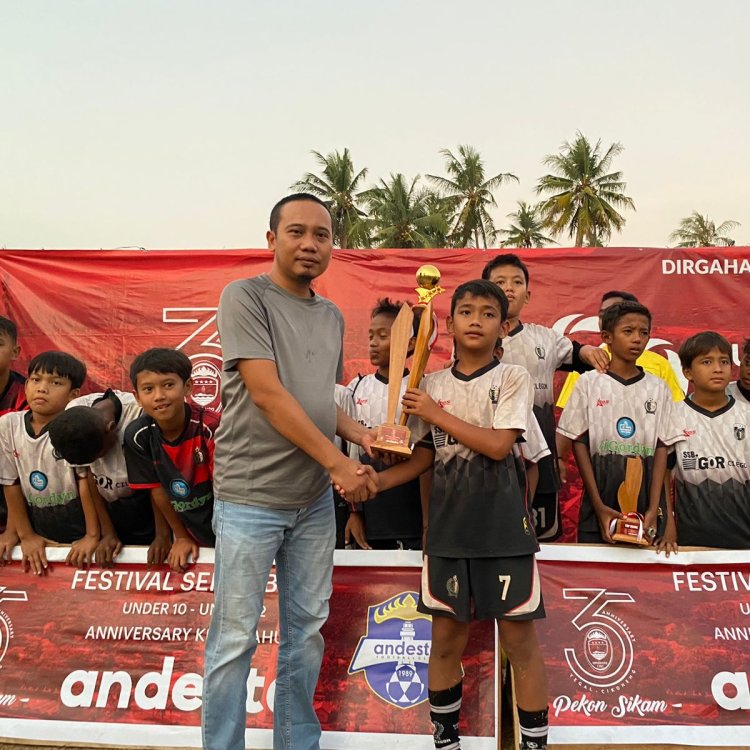 Anniversary Andesta ke 35, Andesta adakan Tournament Sepak Bola Usia Dini