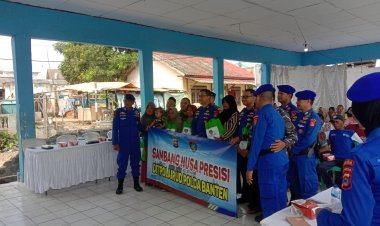 Sambang Nusa Presisi oleh DITPOLAIRUD Polda Banten