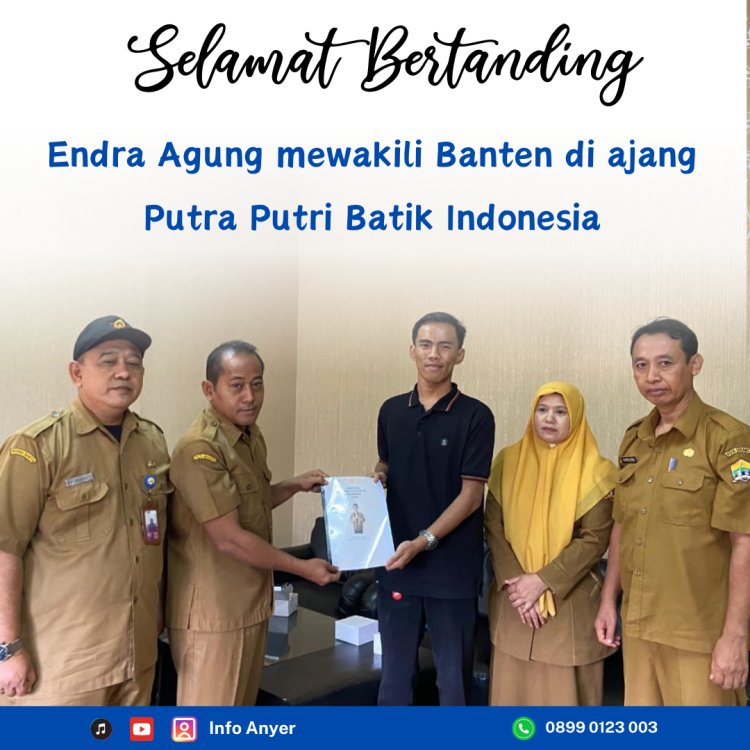 Pemuda asal kota serang siap mewakili Banten di Ajang Putra Putri Batik Indonesia 2024