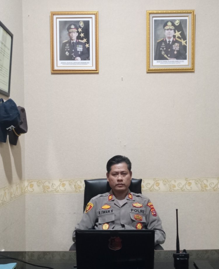 Viral Di Medsos Ini Klarifikasi Kapolsek Cinangka Dugaan Adanya Penolakan Permintaan Pendampingan Oleh Anggotanya