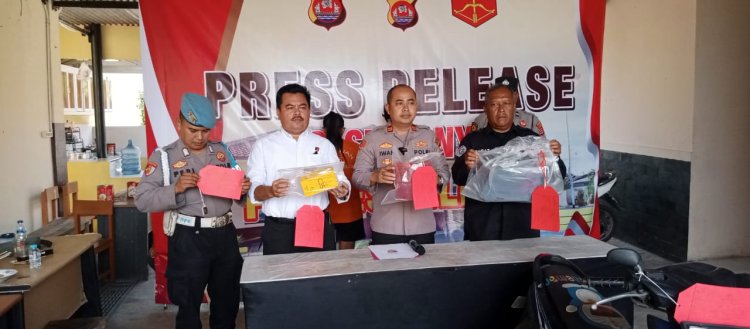 Polsek Anyar berhasil Amankan Pasangan suami istri yang mencuri Uang dan Handphone