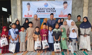 Berbagi Kebahagian Bersama Anak Yatim Anggota DPRD Kabupaten Serang Fraksi PKS Di Moment Akhir Ramadhan