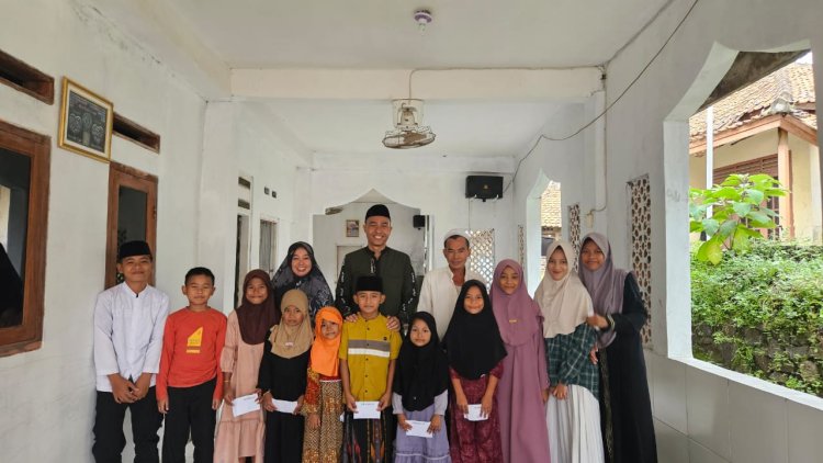 Berbagi Kebahagian Bersama Anak Yatim Anggota DPRD Kabupaten Serang Fraksi PKS Di Moment Akhir Ramadhan