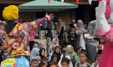 "Yatim Fun Day" di Ponpes Alfatihah Pandeglang, Hadirkan Kebahagiaan Gratis untuk Anak Yatim
