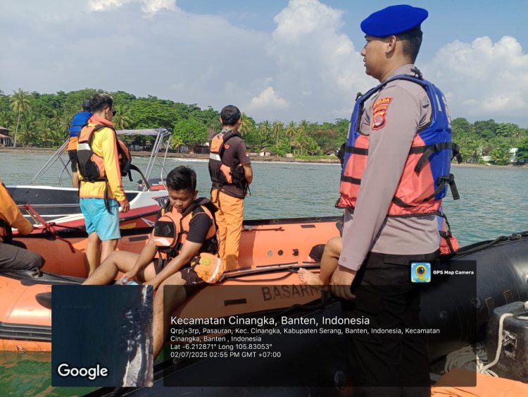 Korban Terseret Ombak di Pantai Puri Retno 1, Tim SAR Gabungan Lakukan Pencarian Intensif