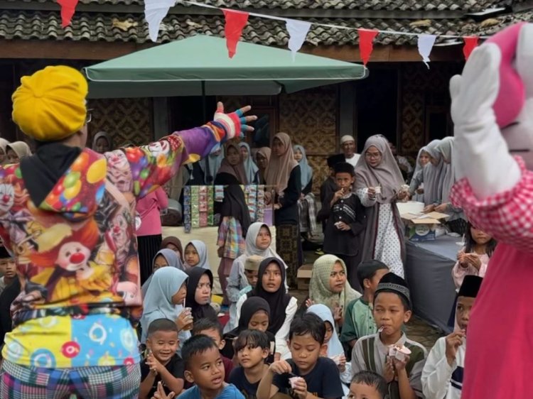 "Yatim Fun Day" di Ponpes Alfatihah Pandeglang, Hadirkan Kebahagiaan Gratis untuk Anak Yatim