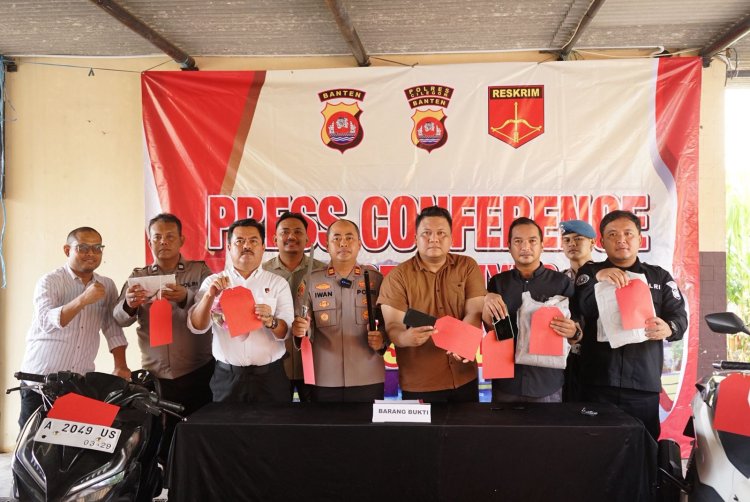Polsek Anyer Amankan Pelajar Bawa Sajam Usai Terlibat Tawuran Antar Kelompok