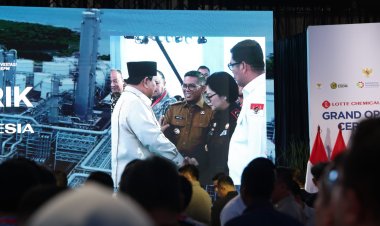 Gubernur Andra Soni Hadiri Peresmian Pabrik Petrokimia Terbesar di Asia Tenggara