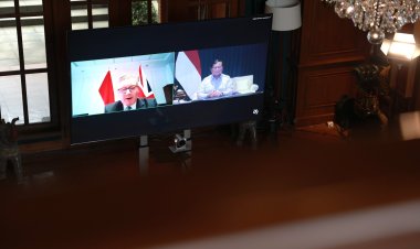 Prabowo dan PM Inggris Temu Virtual, Bahas Kemitraan Maritim, Pendidikan hingga Isu Global