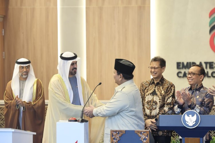 Presiden Prabowo Resmikan Rumah Sakit Kardiologi Emirates-Indonesia di Solo, Simbol Keakraban RI–UEA