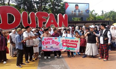 Membasuh Rindu di Balik Tawa, Ponpes Alfatihah Mifatchul Jannah Ajak 120 Anak Yatim Berwisata ke Dufan