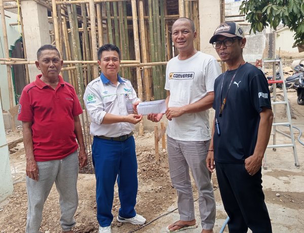 Forum Komunikasi Industri Kepuh & Gunung Sugih Wujudkan Kepedulian, Berpartisipasi dalam Pembangunan Masjid Al Ikhlas Perum BWA Anyer